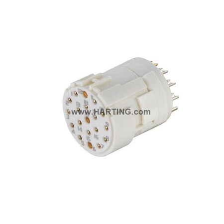 Harting Han M23 19 Female -Solder, PK 5 09151192702